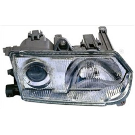 TYC 20-5438-08-2 - Headlamp L (2*H1, electric, mechanical, without motor, insert colour: chromium-plated) fits: ALFA ROMEO 145, 