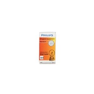 PHILIPS 12174SVHTRC1 - Light bulb (Cardboard 1pcs) PWY24W 12V 24W WP3,3X14,5/4 Silver Vision