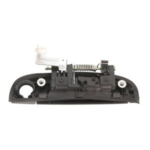 BLIC 6010-53-020401P - Door handle front L (external, with lock hole, black/for painting) fits: KIA RIO II 03.05-09.11