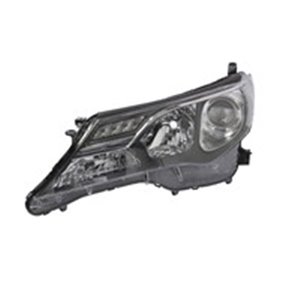 TYC 20-14256-26-2 - Headlamp L (HB3/LED, electric, without motor) fits: TOYOTA RAV4 IV 12.12-02.16