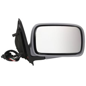 BLIC 5402-04-1121197P - Side mirror R (electric, embossed, with heating, under-coated)