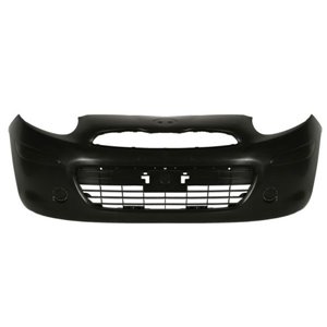 BLIC 5510-00-1610901Q - Bumper (front, with rail holes, for painting, TÜV) fits: NISSAN MICRA IV K13 05.10-09.13