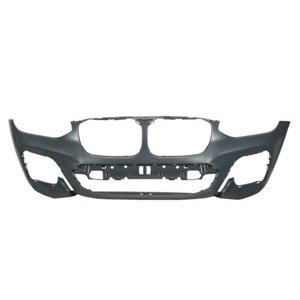 BLIC 5510-00-0097903MP - Bumper (front, with parking sensor holes, for painting) fits: BMW X3 G01 10.17-07.21