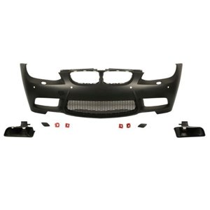 BLIC 5510-00-0062910KP - Bumper (front, brake cooling kit, M-PAKIET, complete, with headlamp washer holes, with parking sensor h