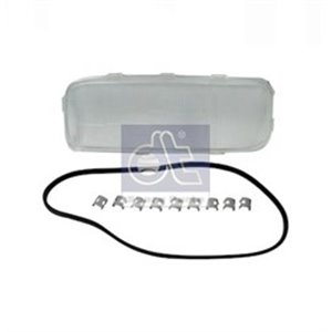 4.63507 Headlamp glass L fits: MERCEDES ATEGO, ATEGO 2, CITARO (O 530) 01