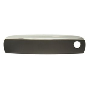 BLIC 6010-25-035401PP - Door handle front L (external, black primer coated/chrome) fits: AUDI A3 8P, A6 C6; SEAT EXEO 05.03-08.1