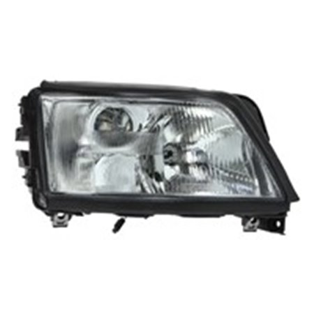TYC 20-5003-18-2 - Headlamp R (2*H1, electric, mechanical, without motor, insert colour: chromium-plated) fits: AUDI A6 C4 06.94