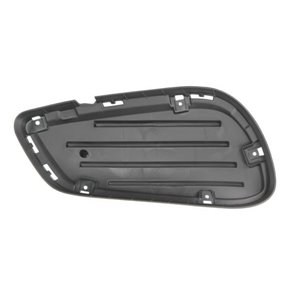 BLIC 6502-07-3529933P - Front bumper cover front L (AMG, black) fits: MERCEDES E-KLASA W212 02.13-05.16