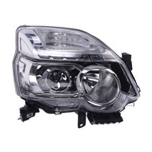 TYC 20-14401-06-2 - Headlamp R (D1S/H1, electric, with motor, insert colour: silver, indicator colour: transparent) fits: NISSAN
