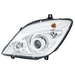 HELLA 1ZS 247 012-211 - Headlamp L (bi-xenon, D1S/H7/PY21W/W5W, electric, with motor) fits: MERCEDES SPRINTER 906 06.06-10.13