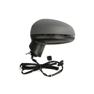 BLIC 5402-25-044361P - Side mirror L (electric, aspherical, with heating, under-coated, electrically folding) fits: AUDI A1 8X 0