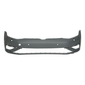 BLIC 5510-00-9950904BP - Bumper (front, with headlamp washer holes, number of parking sensor holes: 4, for painting) fits: VW GO