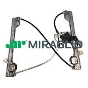 MIRAGLIO 30/2497 - Window regulator front L (electric, with motor, number of doors: 2) fits: PEUGEOT 1007 04.05-