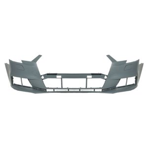 BLIC 5510-00-0037905P - Bumper (front, ACTIVE, with headlamp washer holes, for painting) fits: AUDI A3 8V Hatchback 06.16-05.20