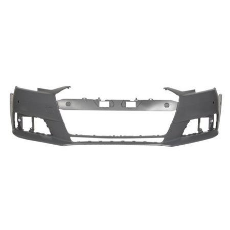 BLIC 5510-00-0030905Q - Bumper (front, with headlamp washer holes, for painting, CZ) fits: AUDI A4 B9 05.15-05.19