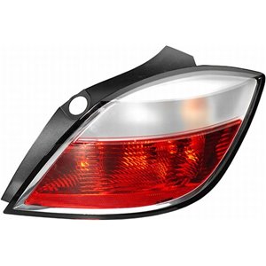 HELLA 9EL 160 467-011 - Rear lamp L (P21W, indicator colour white, glass colour red/white, with fog light, reversing light) fits