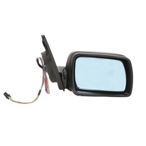 BLIC 5402-05-014332P - Side mirror R (electric, with memory, aspherical, with heating, blue, under-coated, electrically folding)