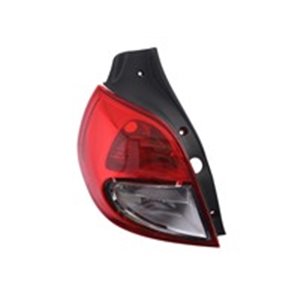 TYC 11-12042-01-2 - Rear lamp L (external, indicator colour white, glass colour red) fits: RENAULT CLIO III Ph II Hatchback 06.0