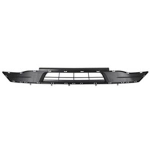 BLIC 6502-07-2589991P - Front bumper cover front (Middle, EcoBoost/EcoBoost Premium, black) fits: FORD MUSTANG 07.18-