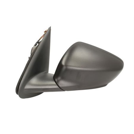 BLIC 5402-21-044361P - Side mirror L (electric, embossed, with heating) fits: CITROEN C-ELYSEE PEUGEOT 301 11.12-11.16