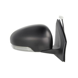 BLIC 5402-19-2002492P - Side mirror R (electric, embossed, chrome, under-coated) fits: TOYOTA IQ 01.09-12.15