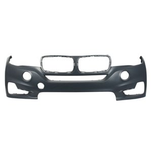 BLIC 5510-00-0097907P - Bumper (front, BASIS, with fog lamp holes, for painting) fits: BMW X5 F15, F85 07.13-06.18