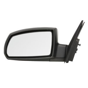 BLIC 5402-53-2001549P - Side mirror L (electric, embossed, with heating, chrome) fits: KIA RIO II 03.05-09.11