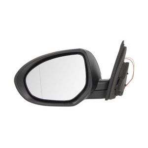 BLIC 5402-14-2001721P - Side mirror L (electric, aspherical, with heating, chrome, under-coated) fits: MAZDA 6 GH 08.07-12.13