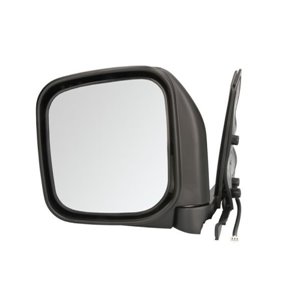 BLIC 5402-04-9927929P - Side mirror L (electric, embossed) fits: MITSUBISHI PAJERO II 12.90-04.00
