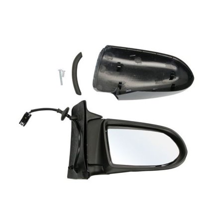 BLIC 5402-04-1129230P - Side mirror R (electric, embossed, under-coated) fits: OPEL ZAFIRA A 04.99-06.05