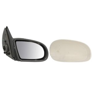BLIC 5402-04-1121222P - Side mirror R (electric, embossed, with heating, under-coated)