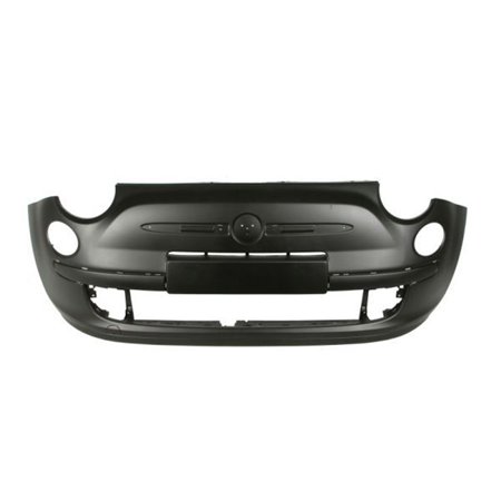 BLIC 5510-00-2013901Q - Bumper (front, with fog lamp holes, with rail holes, for painting, TÜV) fits: FIAT 500 01.07-07.15
