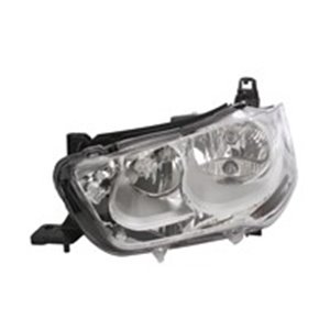 VALEO 045130 - Headlamp L (halogen, H1/H7/W5W, electric, with motor, indicator colour: transparent) fits: CITROEN C-ELYSEE 11.12