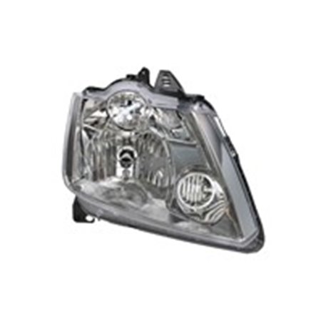 TYC 20-0521-05-2 - Headlamp R (H1/H7, electric, without motor, insert colour: chromium-plated) fits: RENAULT MODUS