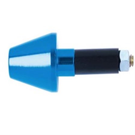 VIC-634AZ Handlebar ends colour: Blue, (cone universal)