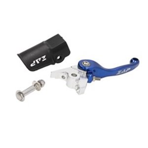 ZAP-51091FB Brake lever non breakable colour blue fits: KTM EXC, EXC F, SX, S