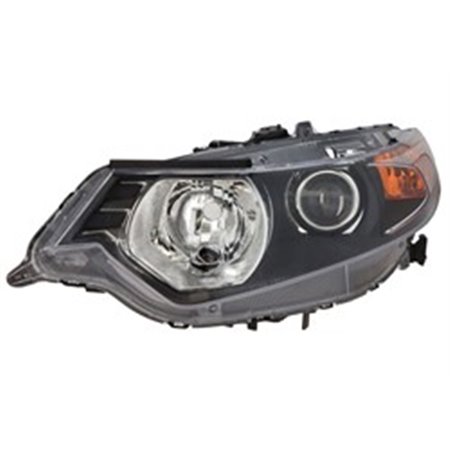DEPO 217-1166L-LEHM2 - Headlamp L (D1S, electric, without motor, insert colour: chromium-plated, indicator colour: yellow) fits: