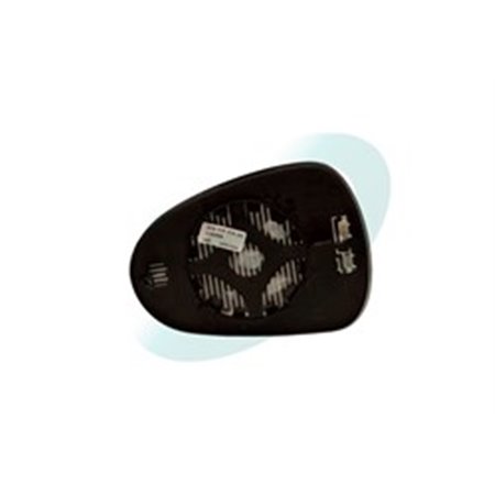 SPJ L-0699 - Side mirror glass L (embossed, with heating) fits: SEAT EXEO, IBIZA IV SC, LEON 05.05-05.15