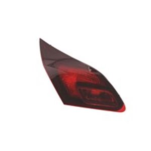 TYC 17-0286-11-2 - Rear lamp L (inner, glass colour red) fits: OPEL ASTRA J Hatchback 12.09-09.12