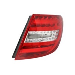 ULO 1089004 - Rear lamp R (LED, indicator colour transparent/yellow, glass colour red) fits: MERCEDES C-KLASA W204 Station wagon