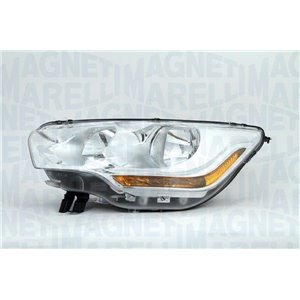 MAGNETI MARELLI 712464211129 - Headlamp R (halogen, H1/H21W/H7/P21, electric, with motor) fits: DS DS4; CITROEN DS4 05.11-11.15