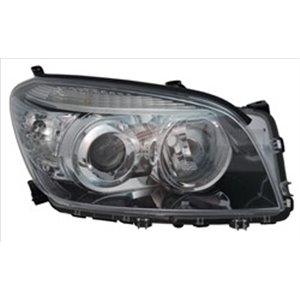 TYC 20-11913-05-2 - Headlamp R (H11/HB3, electric, without motor, insert colour: black) fits: TOYOTA RAV4 III 11.05-02.09