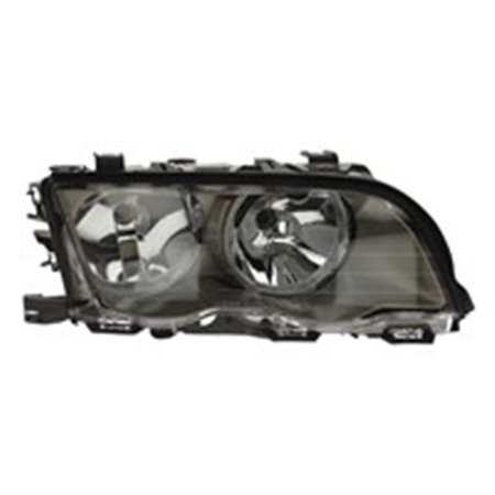 DEPO 444-1120R-LDEM1 - Headlamp R (H7, electric, with motor, insert colour: chromium-plated) fits: BMW 3 E46 02.98-09.01