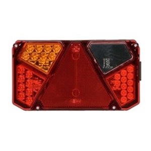 WAS 917/IP68 W125DL - Rear lamp L (LED, 12/24V, with indicator, with fog light, with stop light, parking light, with plate light