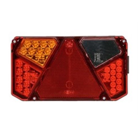 WAS 917/IP68 W125DL - Rear lamp L (LED, 12/24V, with indicator, with fog light, with stop light, parking light, with plate light