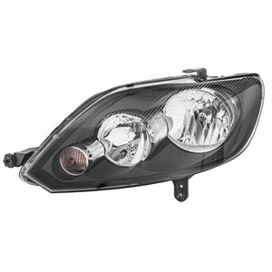 HELLA 1EE 009 948-051 - Headlamp L (halogen, H15/H7/H7/PY21W/W5W, electric, with motor, insert colour: chromium-plated) fits: VW