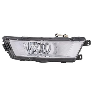 HELLA 1NG 354 844-081 - Fog lamp front R (H8, chromium-plated) fits: SKODA RAPID 07.12-03.17