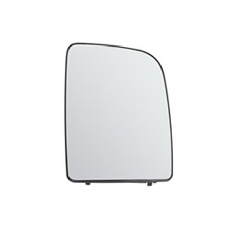 MEKRA 195890012099 - Side mirror glass R (embossed, with heating, large round lock) fits: MERCEDES SPRINTER 906 VW CRAFTER 2E 