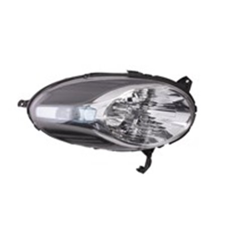 TYC 20-11925-05-2 - Headlamp R (H4, electric, without motor, insert colour: silver) fits: NISSAN MICRA III K12 01.03-06.10