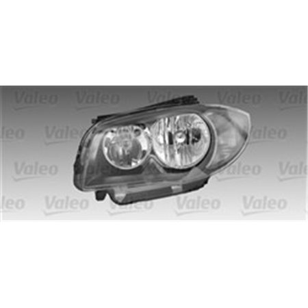 VALEO 044275 - Headlamp L (halogen, H7/W5W, electric, with motor, indicator colour: transparent) fits: BMW 1 E81, E87, 1 E82, E8